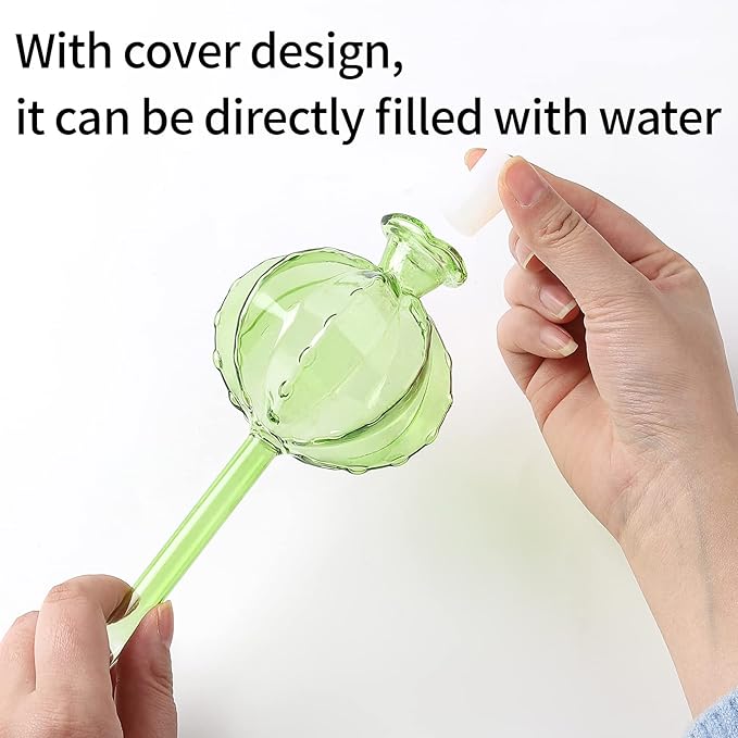 Self Watering Planter Insert. Plant Watering Devices. 3-Pack Cactus Plant Watering Bulbs. Plant Watering Globes. Plant Gifts Plant Lover Gifts KGCCIZI