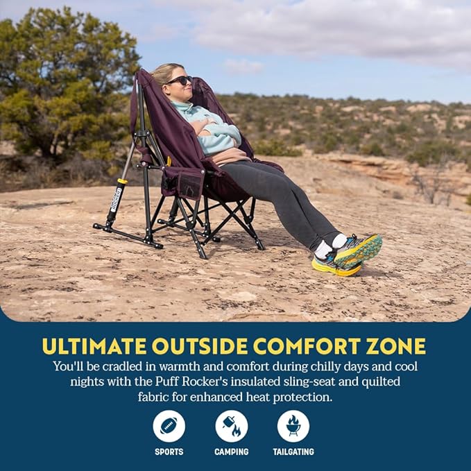 GCI Outdoor Puff Rocker - Amethyst GCIOUTDOOR