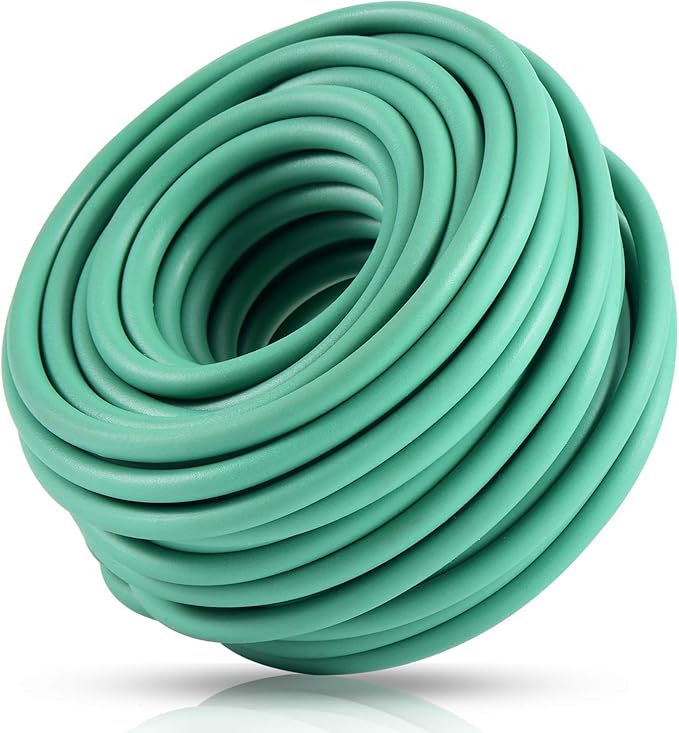 YDSL Soft Plant Tie, Garden Wire Tie for Plants Heavy Duty Reusable Plant Twist Ties for Gardening Home Office (Green, 32.8 feet) YDSL