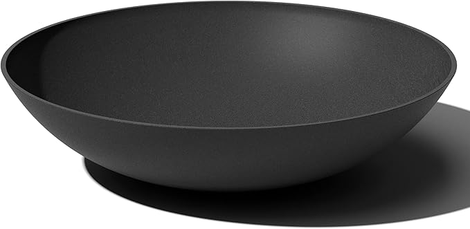 Veradek Mason Series Lane Bowl Planter| for Indoor or Outdoor Tabletops/Gardens |Made from Plastic-Stone Composite with Drainage Holes|Modern Décor for Flowers, Succulents, Small Plants VeradekOutdoor