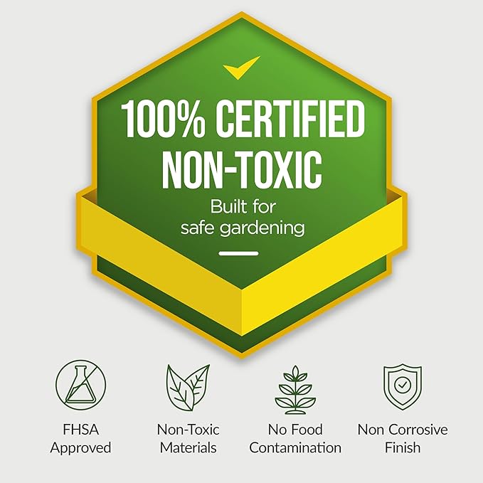 Best Choice Products 4x2x2ft Outdoor Metal Raised Garden Bed, Deep Root Box Planter for Vegetables, Flowers, Herbs, 119 Gallon Capacity, 100% Non Toxic Materials - Mist Blue BestChoiceProducts