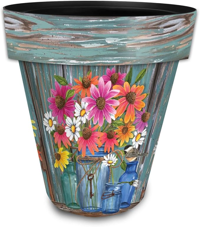 Briarwood Lane Farm Fresh Flowers Large Planter BriarwoodLane