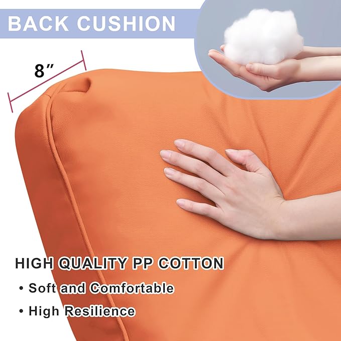 ART TO REAL Automatic Adjustable Patio Recliner Chair Relaxing Sofa Outdoor Wicker Armchair Furniture Aluminum Frame Lounge with Soft Thicken Cushion ATRARTTOREAL
