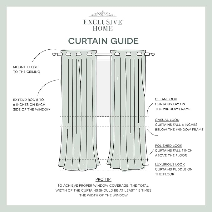 Exclusive Home Canopy Stripe Indoor/Outdoor Grommet Top Curtain Panel, 54"x96", Taupe / Sand, Set of 2 Exclusive+Home