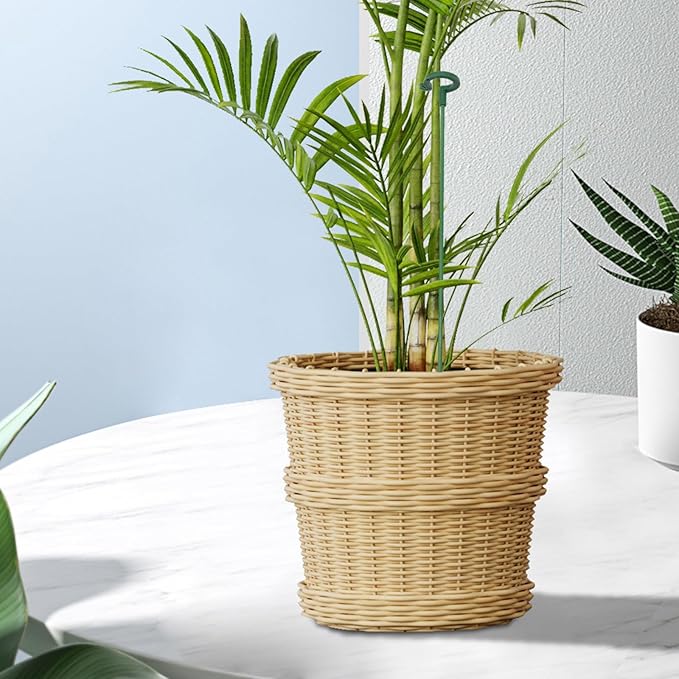 70PCS Plant Supports Stakes, 30PCS Adjustable Flower Support Poles(3 Sizes), 20 Garden Orchid Sticks Extended, 20 Orchid Clips Plant Support Stakes for Tomato Amaryllis Vegetables Phalaenopsis Roses Saihisday