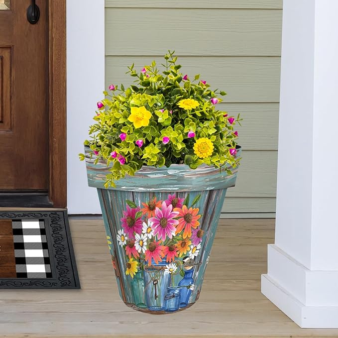 Briarwood Lane Farm Fresh Flowers Large Planter BriarwoodLane