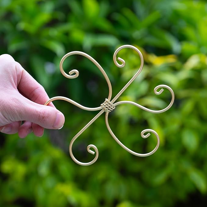 Durable Monstera Plant Support Hooks 5.5in - 5-Piece Set for Indoor Plant Stabilization, Easy-to-Use Grapple Holders for Monstera and Turtle Shell Plants for Plant Lovers Yohsnor