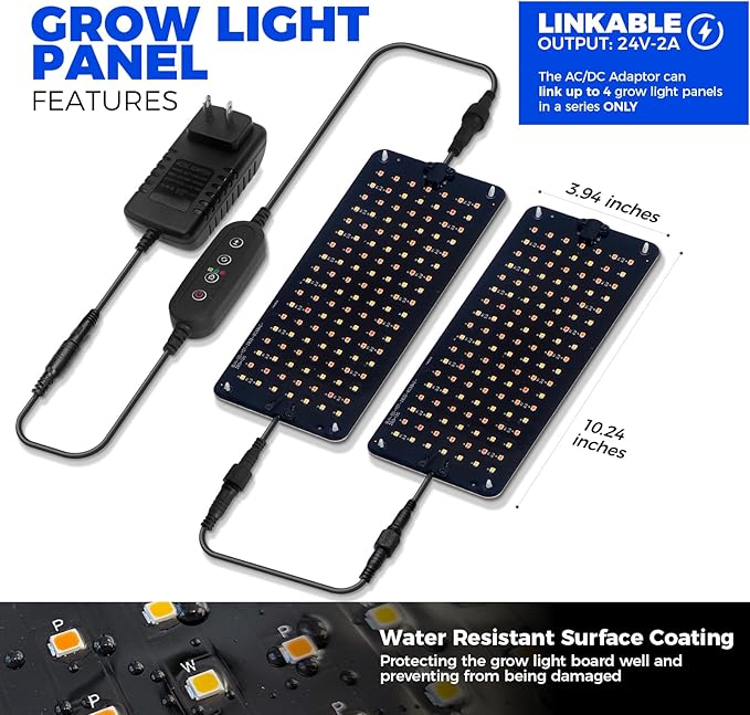 Barrina CX83Z Indoor Greenhouse with Grow Light, 4-Tier Corner Plant Stand, 30W Full Spectrum Growing Light Panels, Mini Greenhouse with Tent for Seed Starting, 3/6/12h Timer, 15.7 x 11.8 x 59.1IN Barrina