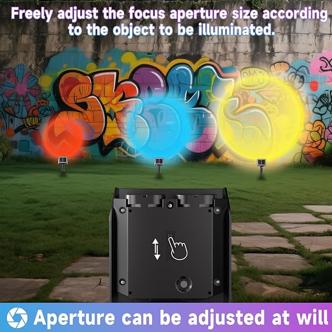 Color Changing Solar Spot Lights Outdoor with PC Light Guide Column, 8 Lighting Modes Christmas Landscape Spotlights, IP65 Waterproof RGB Solar Spotlights for Garden Yard Tree Pathway, 12Pack Rootora