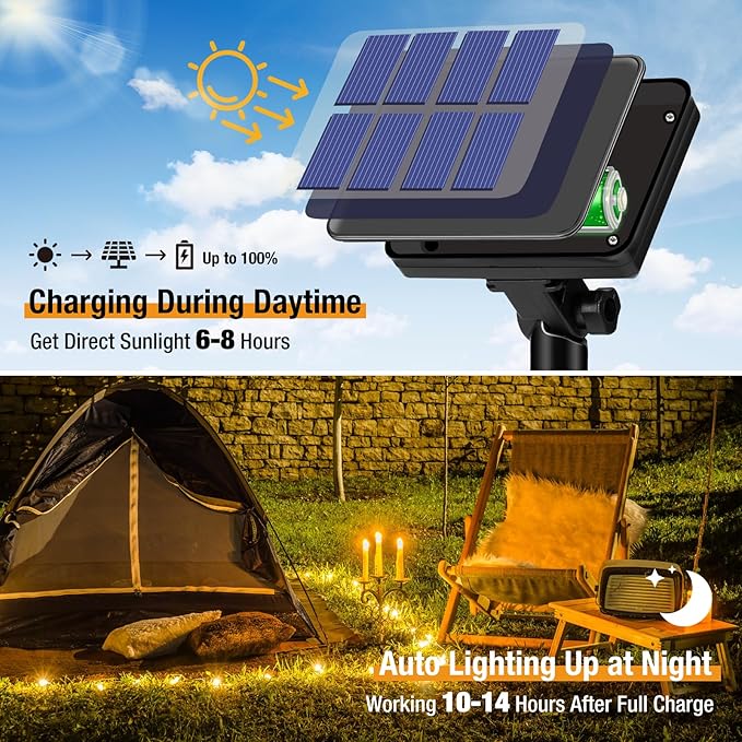 12 Pack Solar String Lights Outdoor, Total 960LED 396FT Solar Fairy Twinkle Lights Outdoor Waterproof 8 Modes Copper Wire Solar Lights for Outside Garden Patio Tree Christmas Wedding Party Decor btfarmdecorativelighting