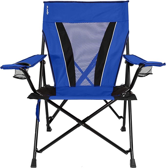 Kijaro XXL Dual Lock Portable Camping Chair - Supports Up to 400lbs - Enjoy The Outdoors in a Versatile Folding Sports & Outdoor Chair Kijaro