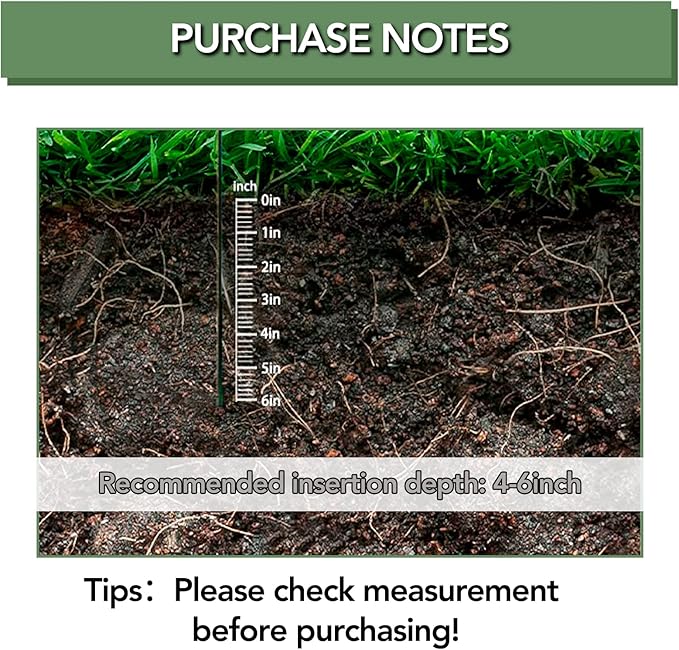 Joyhalo 12 Pack Plant Support Stakes, 16 Inch Plant Stakes for Outdoor Plants, Peony Cages and Supports, Peony Cage with 15 Pcs Twist Ties, Flower Stakes Peonies Support Cages for Plants Joyhalo