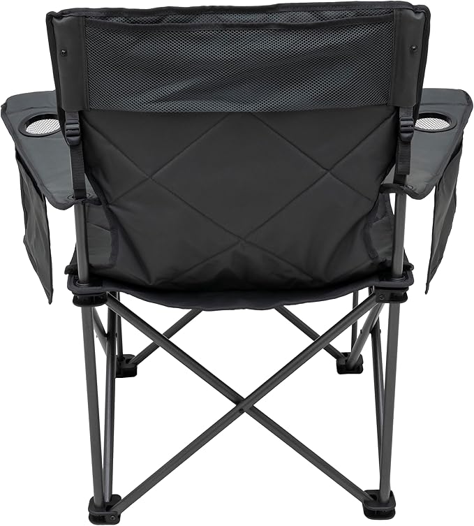 ALPS Mountaineering King Kong Camping Chairs for Adults with Mesh Cup Holders and Pockets, Built Durable and Reliable with Compact Foldable Steel Frame ALPS+Mountaineering
