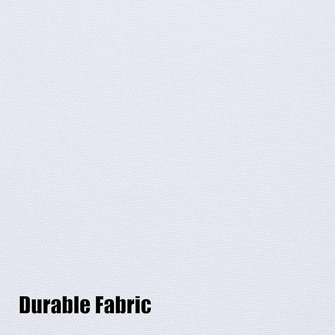 BONZER Outdoor Waterproof Curtains for Patio Privacy Grommet Light Filtering Outside Curtains for Gazebo, Porch, Pergola, Pavilion, 1 Panel, 84W x 95L inch, White Bonzer