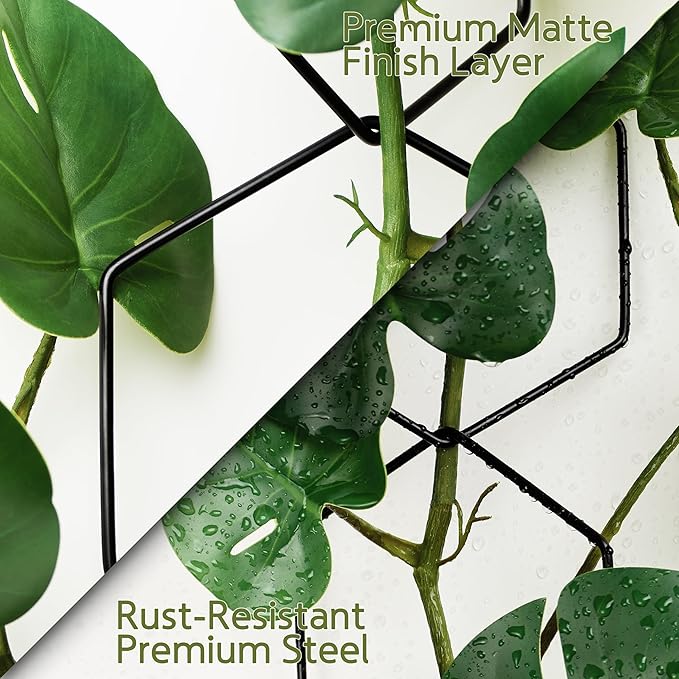 Chain Trellis for Climbing Plants - Indoor & Outdoor House Plant Accessories for Monstera, Pothos, Ivy, and More | Garden Wall Trellis and Plant Vine Support - Houseplant Accessories and Plant Gifts Filda