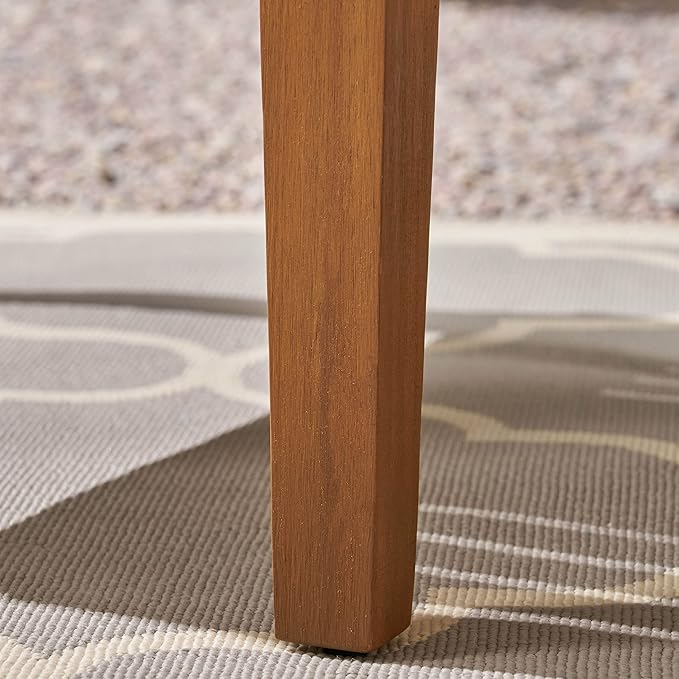 Christopher Knight Home Marcia Outdoor Wood Sofa, Wicker, 75.50 x 31.00 x 31.50, Gray, Natural Stained Finish ChristopherKnightHome