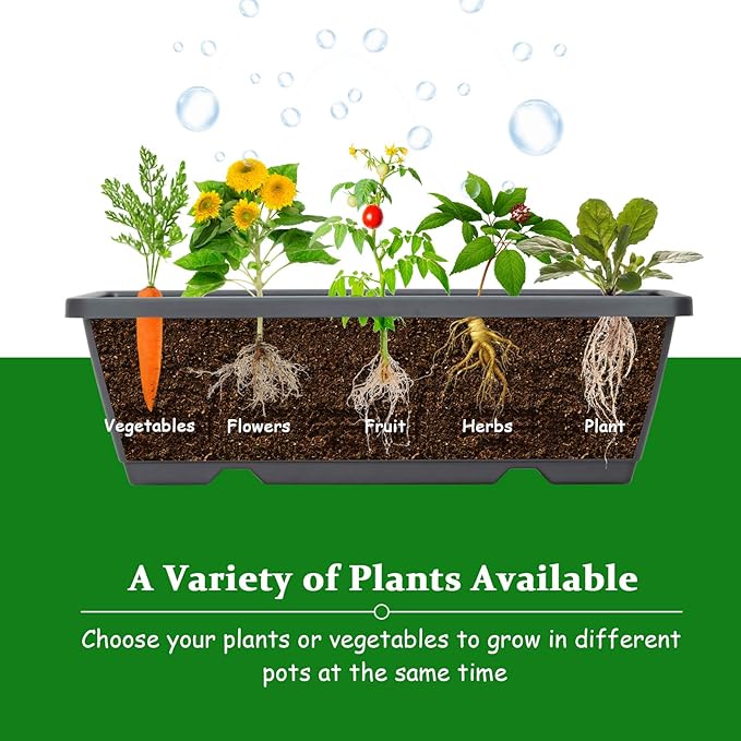 Giantex Vertical Raised Garden Bed, Elevated Planter Raised Beds with Water Drainage, Freestanding 5 Container Boxes for Vegetables and Flowers Growing, Outdoor Indoor Patio Balcony Giantex
