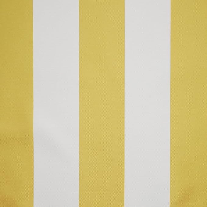 Exclusive Home Canopy Stripe Indoor/Outdoor Grommet Top Curtain Panel, 54"x96", Sunbath / White, Set of 2 Exclusive+Home