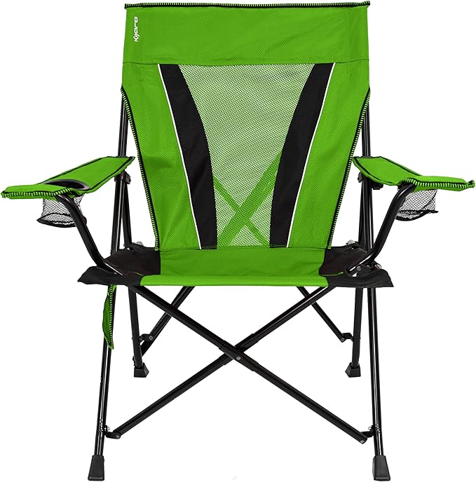 Kijaro XXL Dual Lock Portable Camping Chair - Supports Up to 400lbs - Enjoy The Outdoors in a Versatile Folding Sports & Outdoor Chair Kijaro
