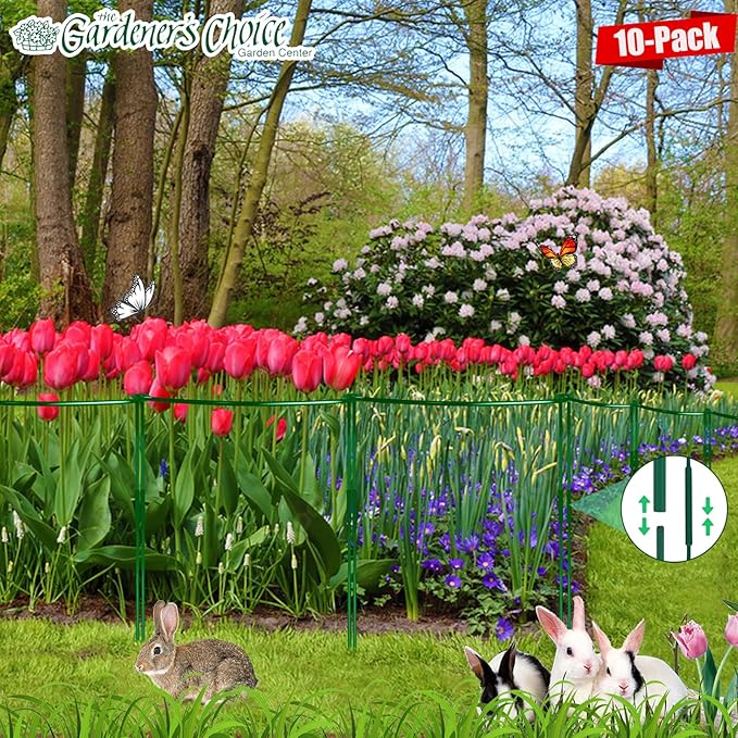 10-Pack Adjustable Height Snake Plant Support Stakes- Sturdy, Rust-Resistant Plant Supports for Indoor and Outdoor Potted Plants (16x10Inch) - Flower and Garden Peony Support WooWellGoGoGoProducts
