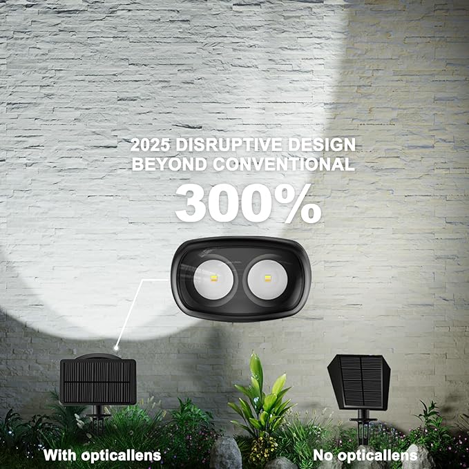 Solar Spot Lights Outdoor Waterproof IP68, RGB Colors Changing Solar Lights with 4 Lighting Modes, Solar Powered Lights Outdoor for Garden Yard Outside Landscape (2Pack) Rootora
