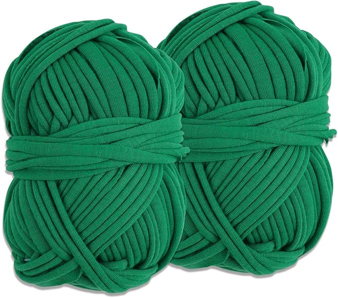 Decoroca Degradable Soft Green Garden Twine - 98FT Environmentally Smart Plant Ties, Stretchable Plant Wire, Multi-use Craft String (2 Pack) Decoroca