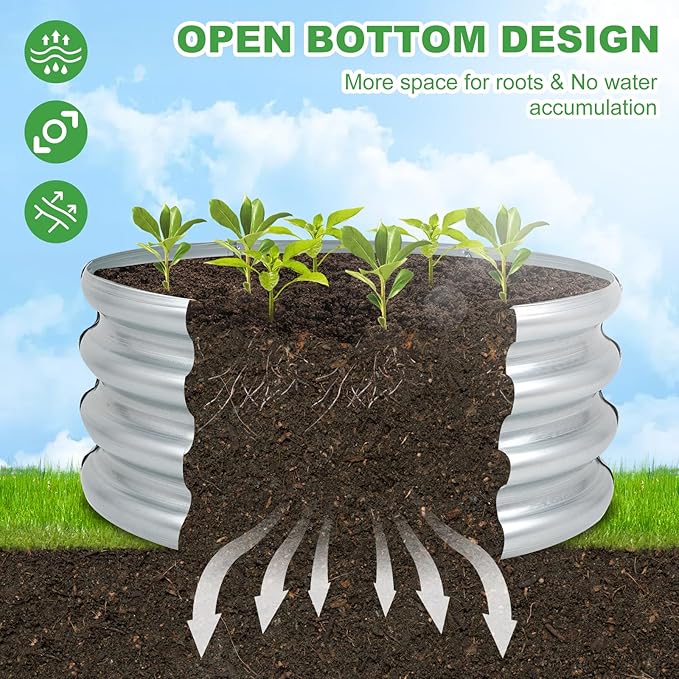 Raised Garden Bed (1, 2×2×1ft) Gartist