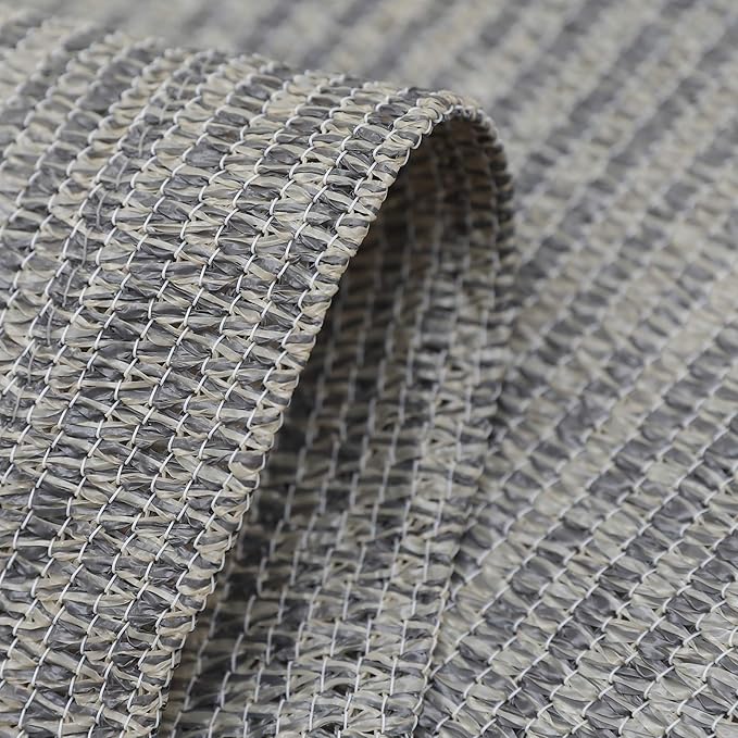 LOVE STORY Balcony Privacy Screen, 3'x16' Deck Shield Screen Fence Cover,UV Protection and Weather-Resistant,3 FT Height for Deck, Patio, Backyard, Outdoor Pool, Porch, Railing, Beige-Grey LOVESTORY
