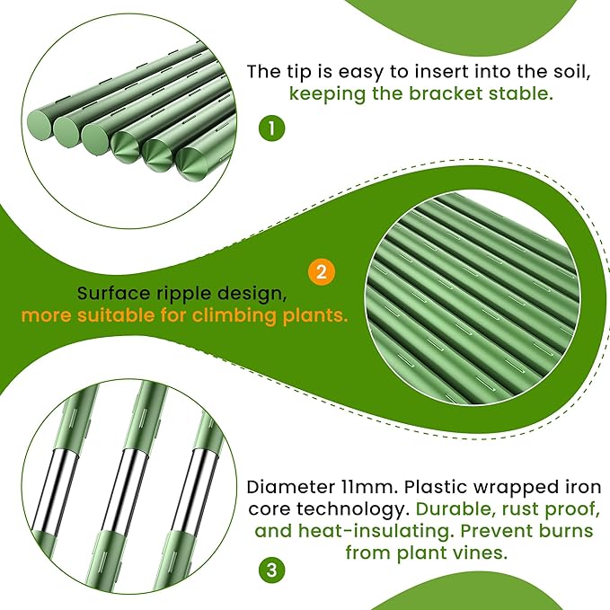 Cucumber Trellis, 35" X 50" A-Frame Garden Trellis for Climbing Plants Outdoor, Foldable Trellis Cucumber for Raised Bed Vegetable/Tomato/Flowers/Pea DSTANA