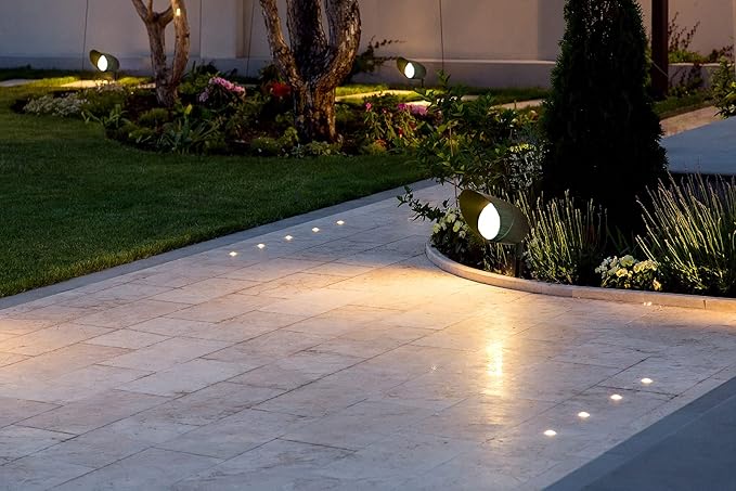Nuvo Lighting SF76/656 Transitional One Light Landscape in Verde finish, 6.25 inches Nuvo