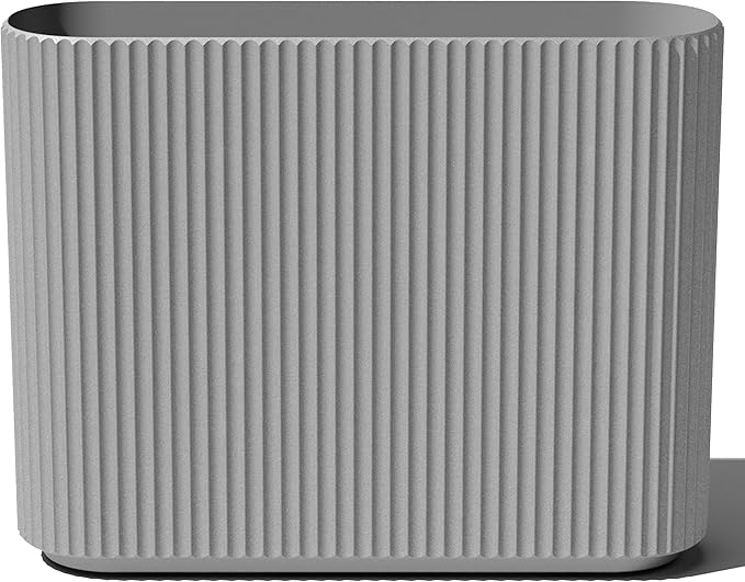 Veradek Demi Series Span Planter for Front Porch, Patio, Backyard | Durable Plastic-Stone Composite Material | Modern Décor for Shrubs, Flowers VeradekOutdoor