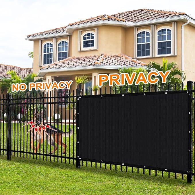 Artpuch 90% Sun Shade Cloth, 3 x 12 FT Pergola Shade Cover Canopy with Grommets, Sun Screen Fabric Tarp for Patio, Outdoor, Garden, Backyard, Black Artpuch