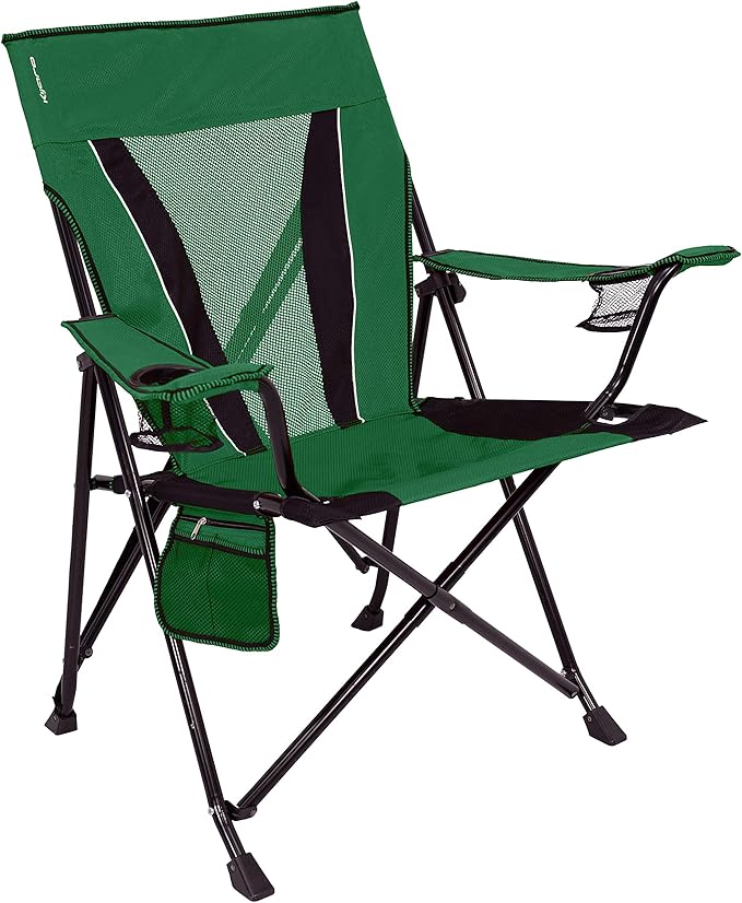 Kijaro XXL Dual Lock Portable Camping Chair - Supports Up to 400lbs - Enjoy The Outdoors in a Versatile Folding Sports & Outdoor Chair Kijaro