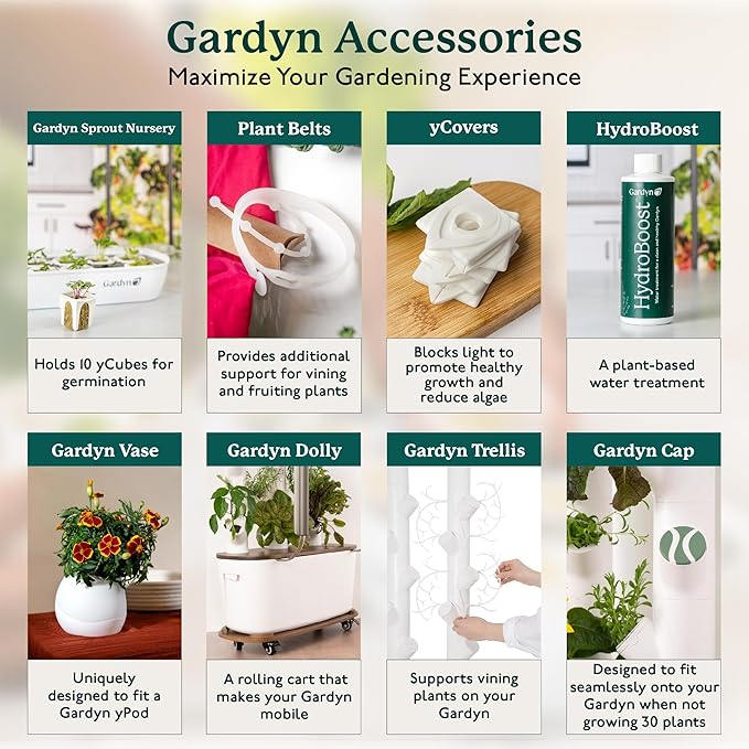 Gardyn Indoor Garden Nursery - Indoor Germination, Hydroponic Growing System - Seed Starter Tray Works with Gardyn Home Tower Gardens, Vertical Garden Planters & Microgreens Growing Kits Gardyn