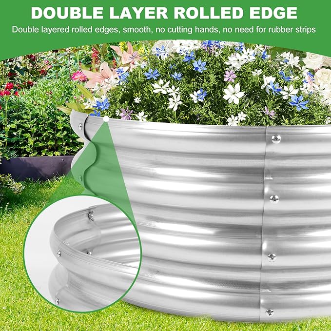 Raised Garden Bed (1, 2×2×1ft) Gartist