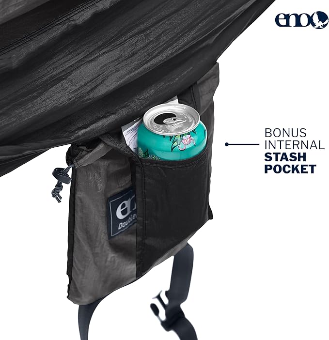 ENO, Eagles Nest Outfitters DoubleNest Lightweight Camping Hammock, 1 to 2 Person, Special Edition Colors, ATC EaglesNestOutfitters