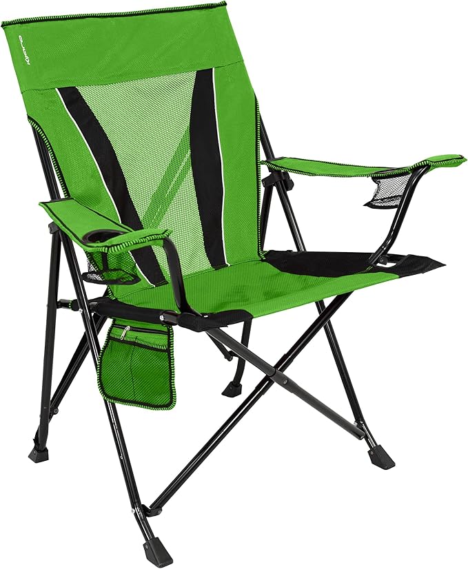 Kijaro XXL Dual Lock Portable Camping Chair - Supports Up to 400lbs - Enjoy The Outdoors in a Versatile Folding Sports & Outdoor Chair Kijaro