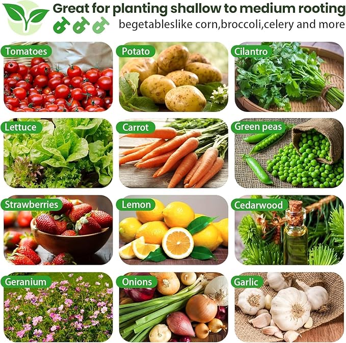 FRIZIONE 3pcs 6x3ft Galvanized Raised Garden Bed Outdoor,Above Ground Garden Bed for Vegetable,Metal Raised Beds for Flower,Steel Raised Beds for Gardening FRIZIONE