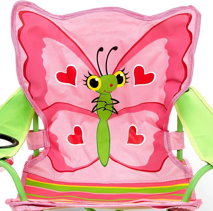 Melissa & Doug Bella Butterfly Child's Outdoor Chair (Frustration-Free Packaging) MelissaDoug