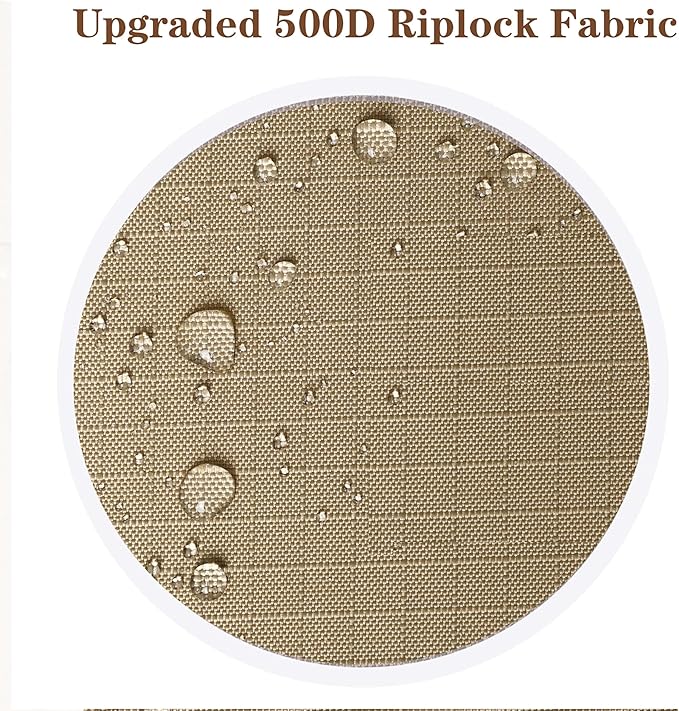 SCOCANOPY Beige Ripstop Replacement Cover Fit for Home Depot Hampton Bay Pergola # GFM00467F,GFM00469A SCOCANOPY