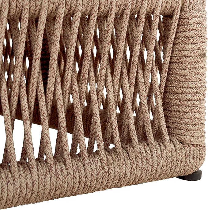 SAFAVIEH Outdoor Collection Gillian Heather Tan & Hunter Green Stripe Chaise Lounge Chair (Fully Assembled) SAFAVIEH
