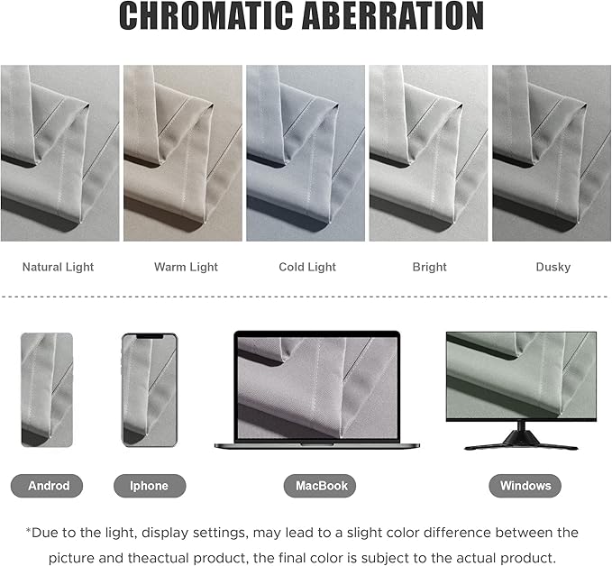 BONZER Outdoor Waterproof Curtains for Patio Extra Wide Grommet Light Filtering Outside Curtains for Gazebo, Porch, Pergola, Pavilion, 1 Panel, 150W x 84L inch, Silver Bonzer
