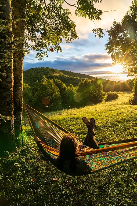 ENO, Eagles Nest Outfitters DoubleNest Lightweight Camping Hammock, 1 to 2 Person, Special Edition Colors, ATC EaglesNestOutfitters