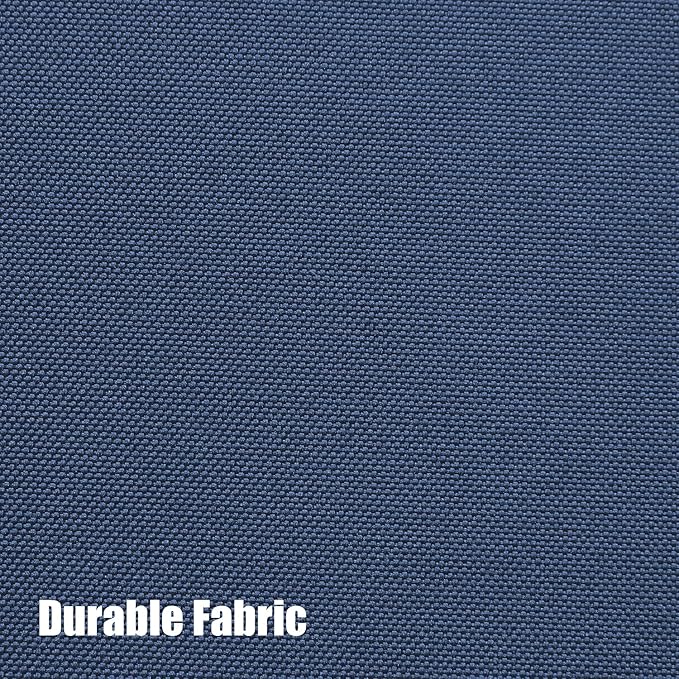 BONZER Outdoor Curtains for Patio Water Resistant Heavy Privacy Light Filtering Grommet Outside Curtains for Porch, Pergola, Gazebo, 1 Panel, 84W x 120L inch, Navy Bonzer