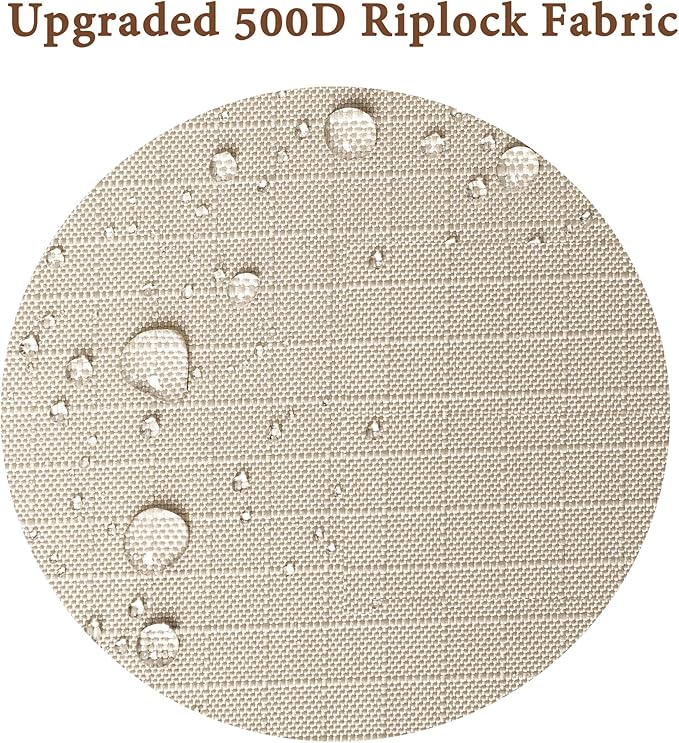 SCOCANOPY Light Beige Replacement Cover Compatible with Home Depot Hampton Bay Pergola # GFM00467F,GFM00469A SCOCANOPY