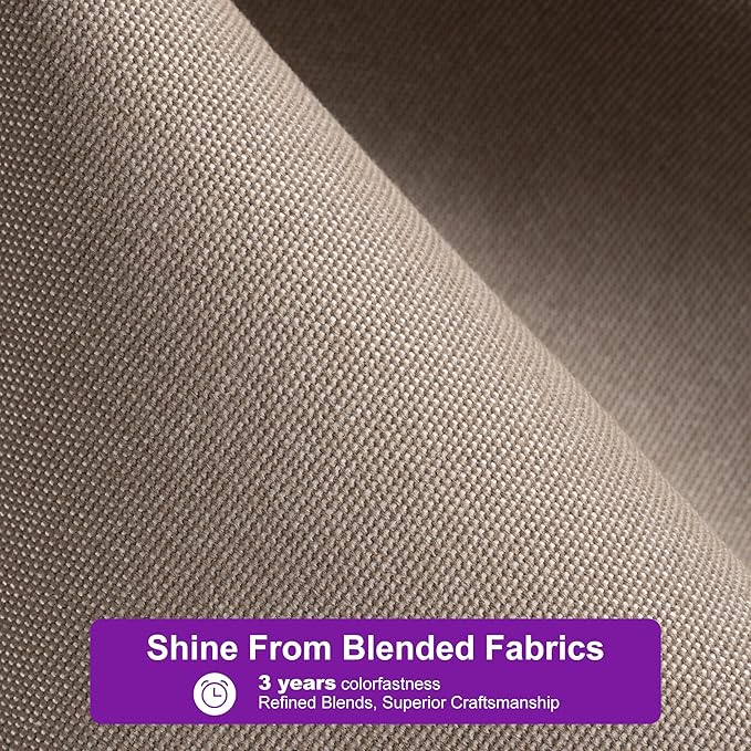 PURPLE LEAF 10' X 13' Rectangle Cantilever Umbrella with Base Outdoor Large Aluminum Patio Umbrella with 3-Year Fade Resistance Recycled Fabric and 360-degree Rotation for Deck Pool Garden, Ash Mocha Rootora