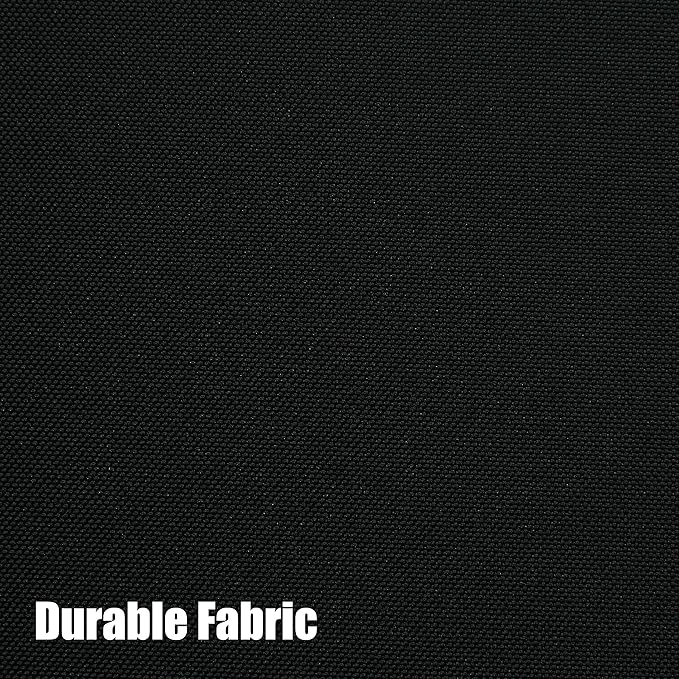 BONZER Waterproof Outdoor Curtains for Patio Porch Pergola Cabana Light Filtering Privacy Grommet Indoor Curtain Panels for Bedroom Living Room, 1 Panel, 54W x 108L inch, Black Bonzer