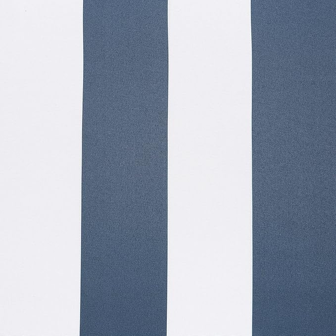 Sun Zero Valencia Cabana Stripe Indoor/Outdoor UV Protectant Energy Efficient Grommet Curtain Panel SunZero%E2%84%A2