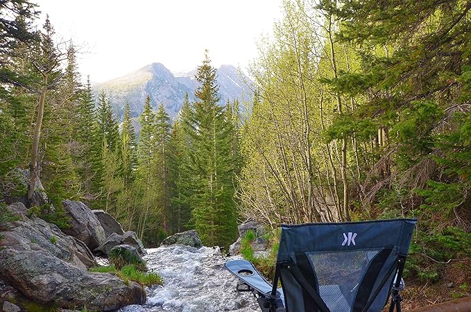 Kijaro XXL Dual Lock Portable Camping Chair - Supports Up to 400lbs - Enjoy The Outdoors in a Versatile Folding Sports & Outdoor Chair Kijaro
