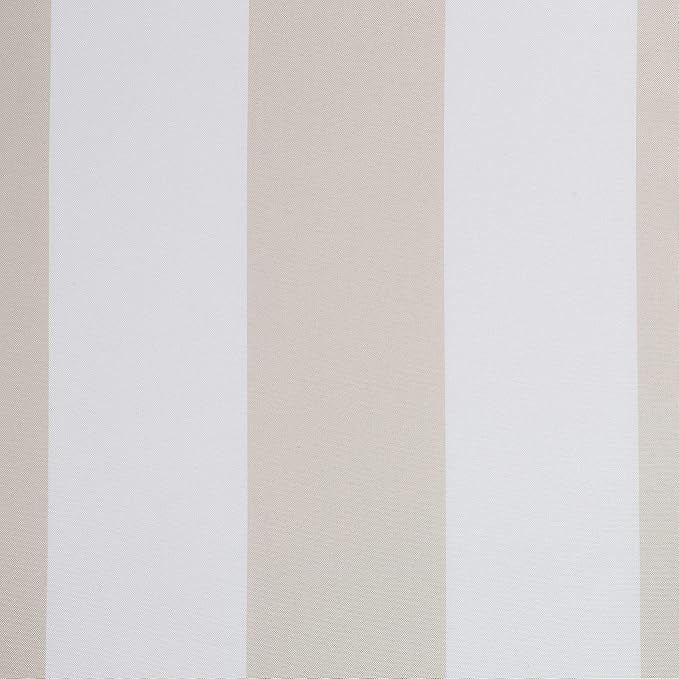 Sun Zero Valencia Cabana Stripe Indoor/Outdoor UV Protectant Energy Efficient Grommet Curtain Panel SunZero%E2%84%A2